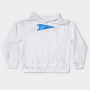 Corpus Christi Flag Pennant Kids Hoodie